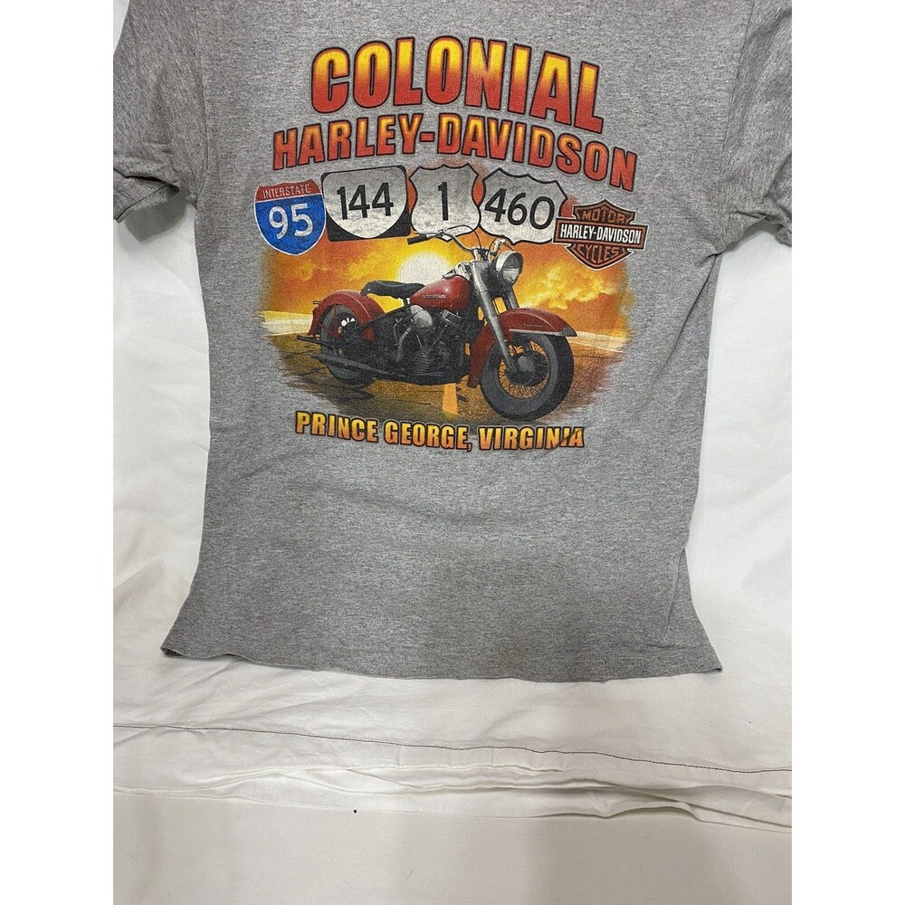 Harley-Davidson Colonial Prince George, Virginia T-Shirt Size Medium - Picture 5 of 7